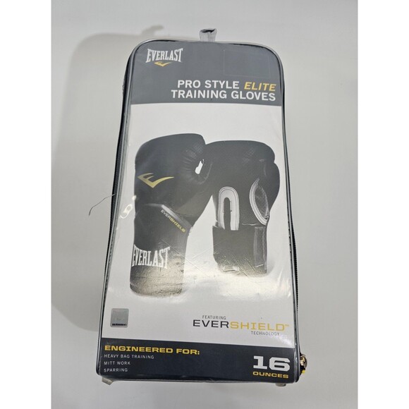 WN Everlast Pro Style Elite Exercise Workout Training Boxing Gloves Sparring NEW - Picture 3 of 6